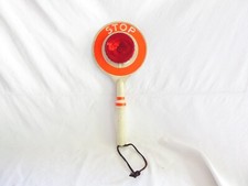 ANCIEN / OLD - PANNEAU STOP  SIGN - POLICE / DOUANE  - TARTOL - TESTE OK - ⚠ -