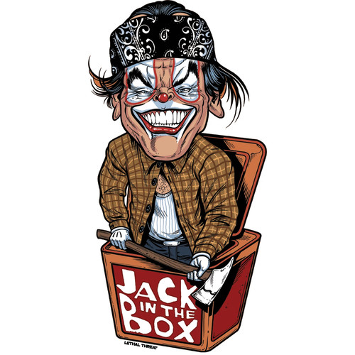 Autocollant jack the box - autocollant,