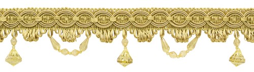 Galon bordure perles - bordure,