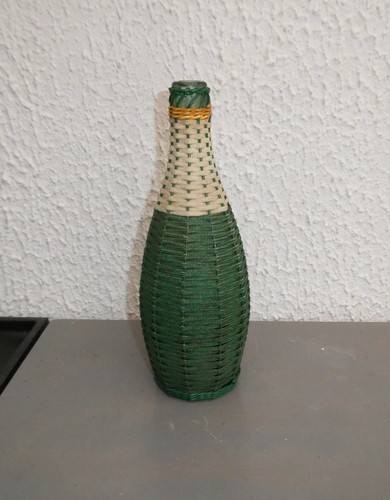 Vintage bouteille scoubidou - vintage,