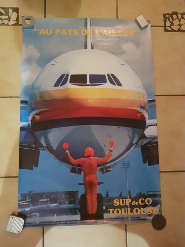 Affiche poster airbus - affiche,