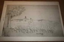 Ancienne Gravure Raoul Dufy