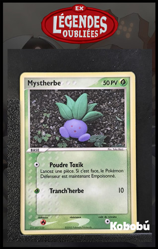 Carte pokémon mystherbe - pokémon,