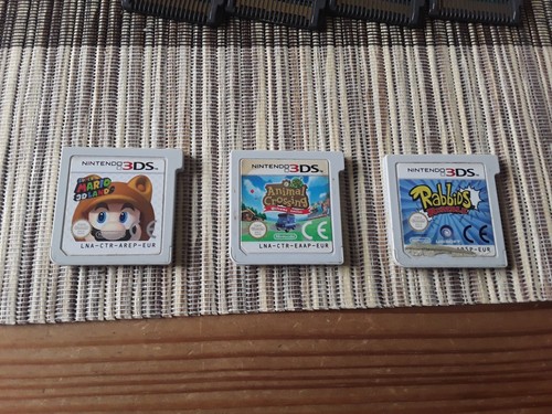 Lot jeux nintendo - 3, en