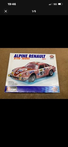 Burago kit metal alpine - burago,