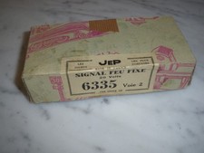Signal a feu fixe V2 JEP échelle O en boite d origine MODE D'EMPLOI   