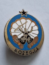 Insigne militaire 602° groupe d'infanterie air Cie parachutiste