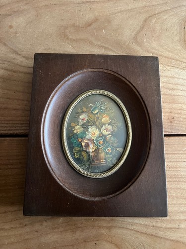 Peinture miniature ancienne - miniature,