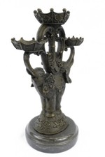 Porte-Bougie Éléphant À