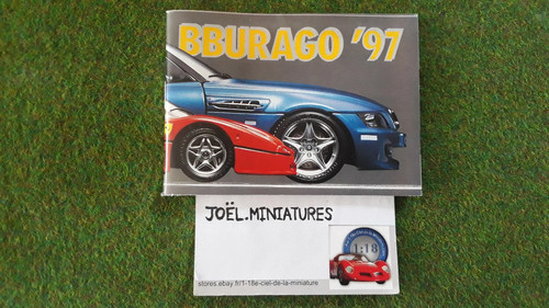 Catalogue burago 1997 - burago,