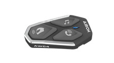 Intercom Airoh Moto Casque Bluetooth AWC4 Kit Complet Intégré Simple
