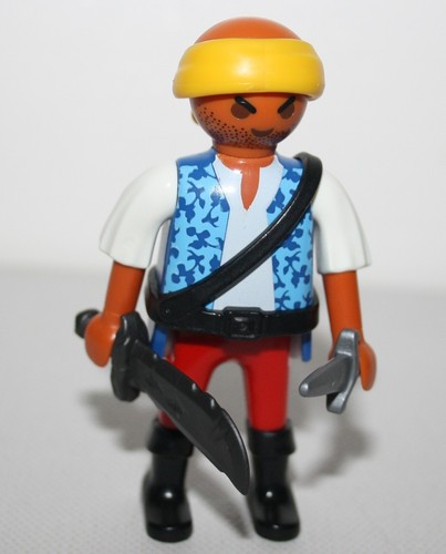 Playmobil 5135 pirate chauve - pirate,