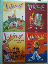 Titeuf - Tomes 2, 3, 7, 9 - Lot 4 BDs - Humour culte jeune garçon - 4 prix de 2