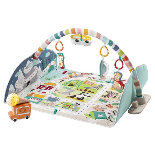 Tapis activité city joyeux - tapis,