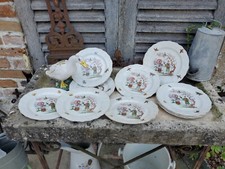 8ANCIENNES ASSIETTES A DESSERT