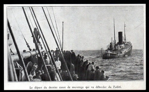 1930 naufrage du vapeur - du,