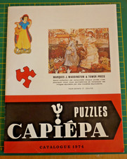 - CATALOGUE DE PUZZLES - CAPIEDA - 1974 - pour enfants et adultes