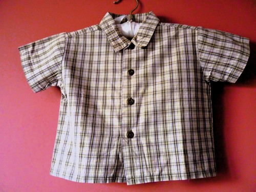 Chemise manches courtes bebe