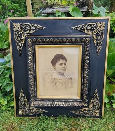 Ancien grand cadre photo - grand,
