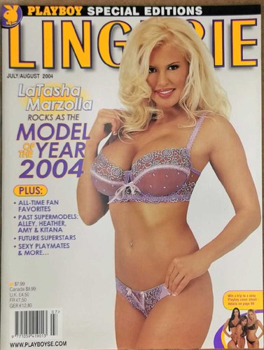 Playboy lingerie july - lingerie, july/august