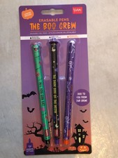 Legami Halloween 2025 THE BOO CREW produit officiel EDITION LIMITEE set 3 stylos