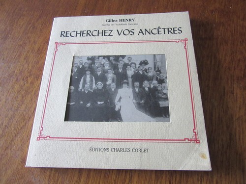 Livre recherchez vos ancetres - livre,