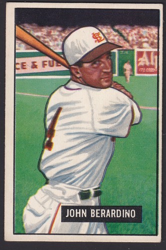 1951 bowman 245 - bowman, johnny