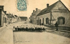 Carte THIVARS Une rue Berger