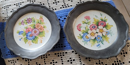 Vintage deux assiettes - vintage,