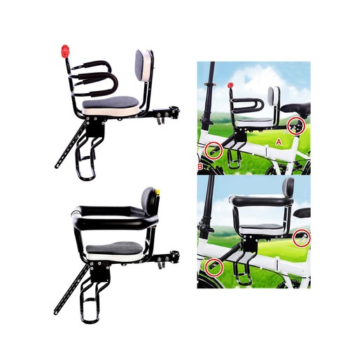 Siège avant vélo pour - siège,