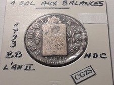 Sol aux Balances 1793 BB L'AN