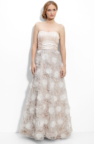 New eliza floral strapless - eliza, j