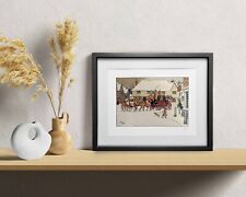 HARRY ELIOTT Lithographie Rare