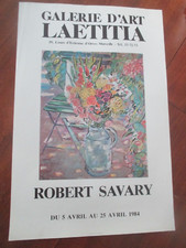 Affiche d'Exposition Robert