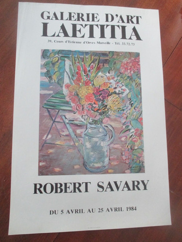 Affiche exposition robert - affiche, d'exposition