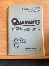 Quarante mélodies et romances