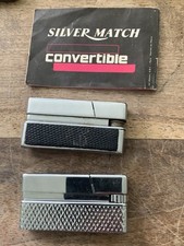 Deux briquets Silver Match