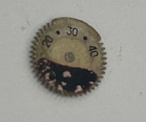 Power reserve wheel - disc, for