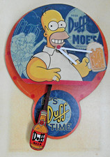 Jolie pendule électrique à balancier - Simpsons bière Beer Duff - 2008 -