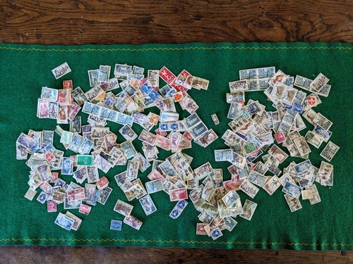 Lot 400 timbres français - 400,