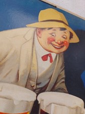 CARTON PUBLICITAIRE BIERES WEBEL ( AUZOLLE ? )