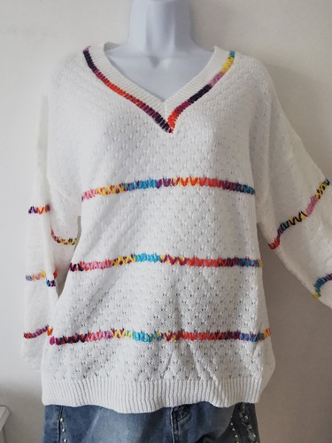 Pull femme col taille - v, xl