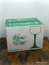 6 verres a vin blanc d'alsace
