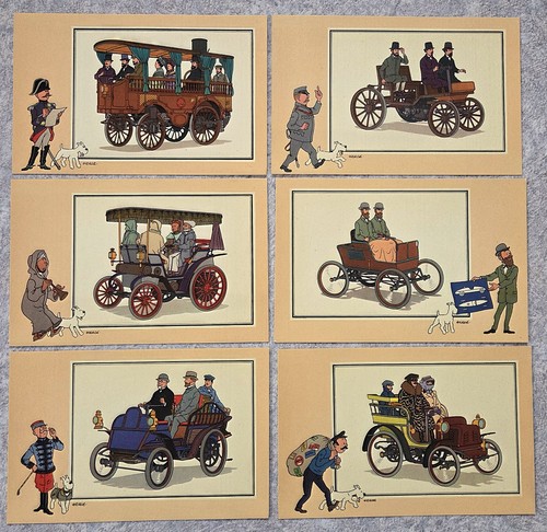 Herge tintin chromos voir - tintin,