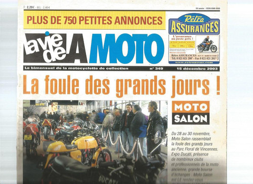 Vie moto n - la, salon