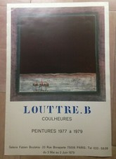 LOUTTRE. B 1979 AFFICHE