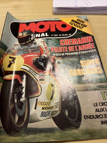 Moto journal 301 honda 750 - honda, cb