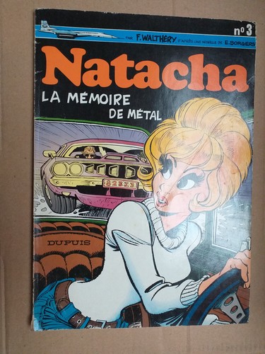 Natacha mémoire métal - natacha, de