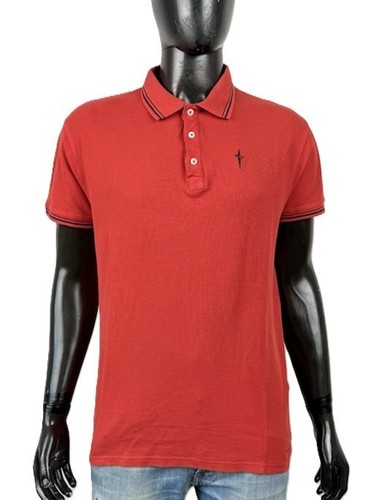 Polo homme rouge - , cesare