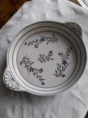 Porcelaine bayeux plat anses - porcelaine,